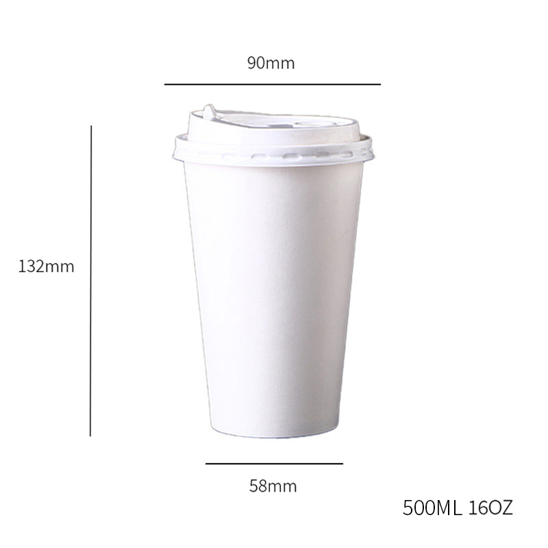 16 OZ Single Wall Paper Cup