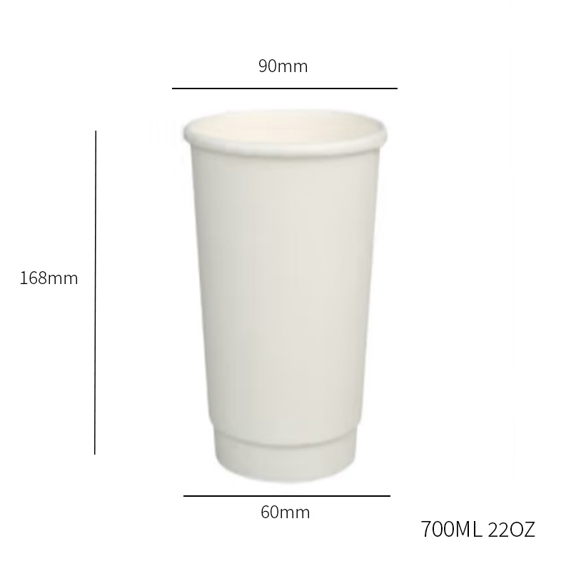 22 OZ Double Wall Paper Cup