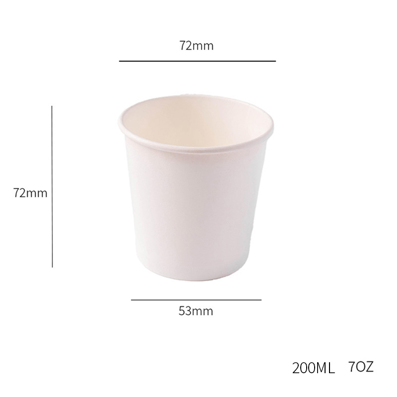 7 OZ Single Wall Paper Cup